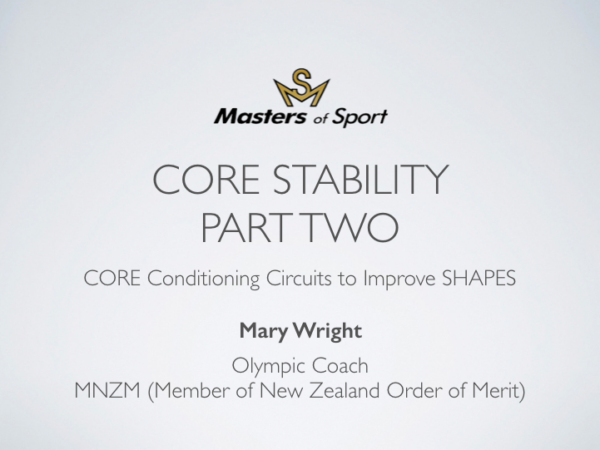 Core Stability Part 2